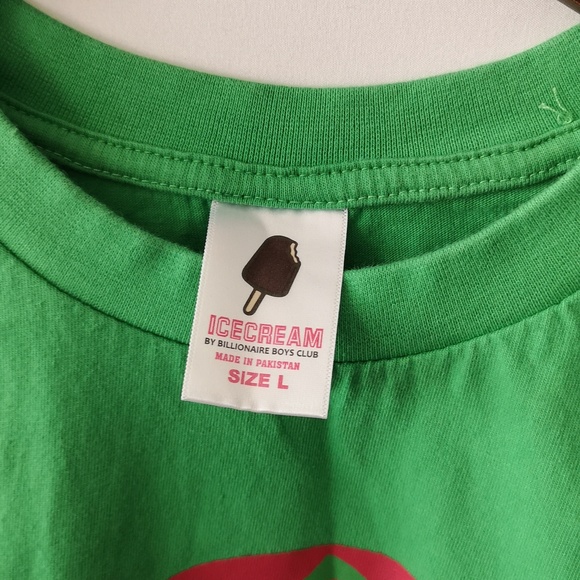 Men's Large NWOT Icecream Billionaire Boys Club Jersey 3/4 Sleeve with Graphic - Picture 3 of 5
